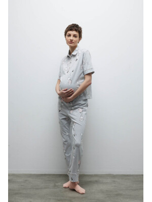 Купить Хлопковая пижама с коротким рукавом HAYS 40227 в Украина в Lingerie.ua - Одяг для дому та відпочинку, Фото 6