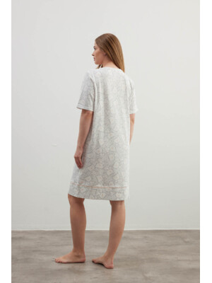 Купить Хлопковая туника с коротким рукавом HAYS 40183 в Украина в Lingerie.ua - Одяг для дому та відпочинку, Фото 3