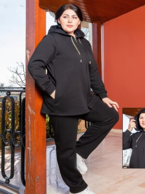 Купить Теплый костюм большого размера с начесом COCOON О66-7016 в Украина в Lingerie.ua - Одяг для дому та відпочинку, Фото 2