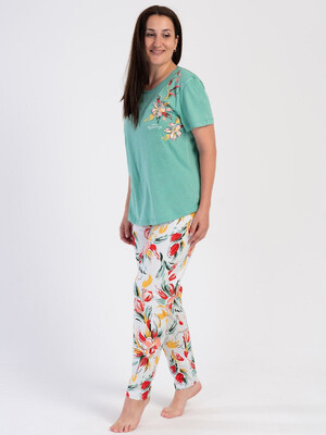 Купить Костюм большого размера из футболки и брюк VIENETTA 4010147519 в Украина