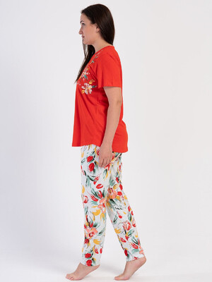 Купить Костюм большого размера из футболки и брюк VIENETTA 4010147519 в Украина в Lingerie.ua - Одяг для дому та відпочинку, Фото 4