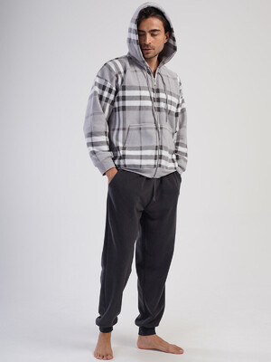 Купить Флисовый мужской костюм с капюшоном VIENETTA MAN 4030580188 в Украина в Lingerie.ua - Одяг для дому та відпочинку, Видео