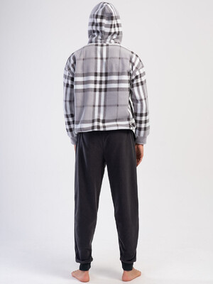 Купить Флисовый мужской костюм с капюшоном VIENETTA MAN 4030580188 в Украина в Lingerie.ua - Одяг для дому та відпочинку, Фото 2