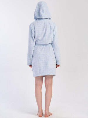 Купить Плюшевый домашний халат с капюшоном VIENETTA 4031171858 в Украина в Lingerie.ua - Одяг для дому та відпочинку, Фото 3