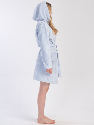 Купить Плюшевый домашний халат с капюшоном VIENETTA 4031171858 в Украина в Lingerie.ua - Одяг для дому та відпочинку, Фото 4