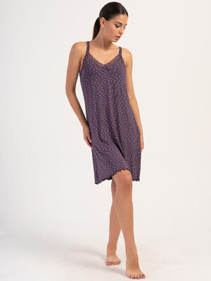 Купить Ночная сорочка на бретельках VIENETTA 4040144422 в Украина в Lingerie.ua - Одяг для дому та відпочинку, Видео