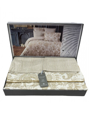 Купить Двуспальный комплект постельного белья IKRA LIFE Saten VALERY в Украина в Lingerie.ua - Одяг для дому та відпочинку, Фото 1