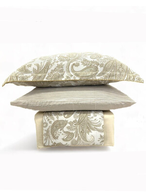 Купить Двуспальный комплект постельного белья IKRA LIFE Saten VALERY в Украина в Lingerie.ua - Одяг для дому та відпочинку, Фото 3