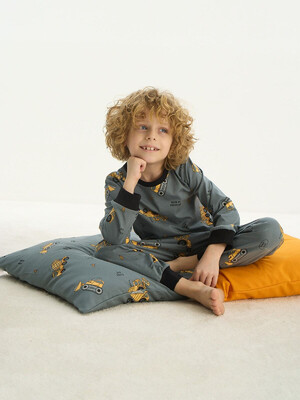 Купить Хлопковый домашний комплект с длинным рукавом SEVIM 8723 в Украина в Lingerie.ua - Одяг для дому та відпочинку, Фото 2