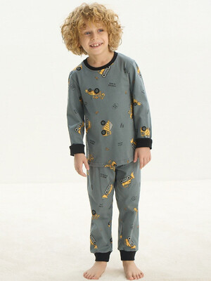 Купить Хлопковый домашний комплект с длинным рукавом SEVIM 8723 в Украина в Lingerie.ua - Одяг для дому та відпочинку, Фото 4