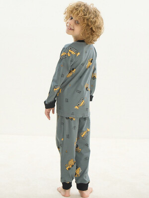 Купить Хлопковый домашний комплект с длинным рукавом SEVIM 8723 в Украина в Lingerie.ua - Одяг для дому та відпочинку, Фото 5