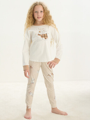 Купить Хлопковый домашний комплект с длинным рукавом SEVIM 8742 в Украина в Lingerie.ua - Одяг для дому та відпочинку, Фото 3