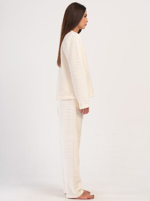 Купить Теплый домашний костюм из велсофта VIENETTA 4031220179 в Украина в Lingerie.ua - Одяг для дому та відпочинку, Фото 2