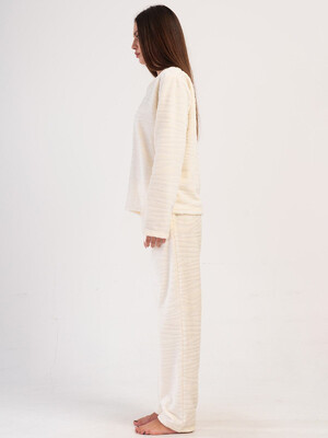 Купить Теплый домашний костюм из велсофта VIENETTA 4031220179 в Украина в Lingerie.ua - Одяг для дому та відпочинку, Фото 3