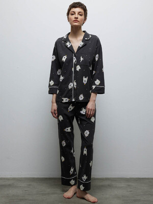 Купить Хлопковая классическая пижама с брюками HAYS 40242 в Украина в Lingerie.ua - Одяг для дому та відпочинку, Фото 1