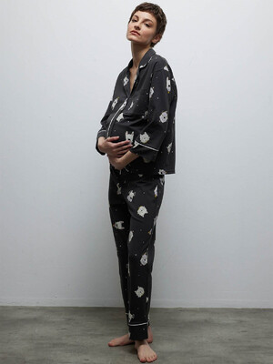 Купить Хлопковая классическая пижама с брюками HAYS 40242 в Украина в Lingerie.ua - Одяг для дому та відпочинку, Фото 5