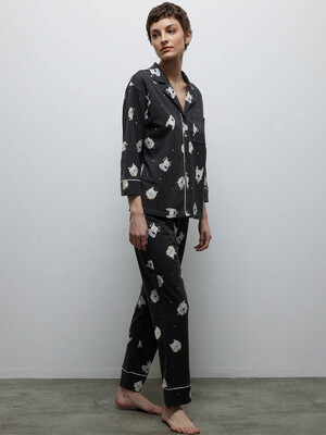 Купить Хлопковая классическая пижама с брюками HAYS 40242 в Украина в Lingerie.ua - Одяг для дому та відпочинку, Фото 8