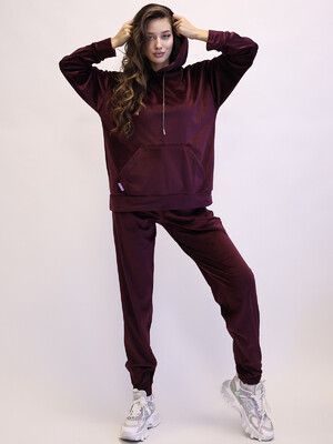 Купить Велюровый женский костюм с худи LINGERIE 170618 в Украина в Lingerie.ua - Одяг для дому та відпочинку, Фото 21