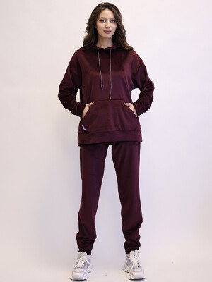 Купить Велюровый женский костюм с худи LINGERIE 170618 в Украина в Lingerie.ua - Одяг для дому та відпочинку, Фото 12