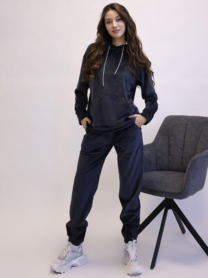 Купить Велюровый женский костюм с худи LINGERIE 170618 в Украина в Lingerie.ua - Одяг для дому та відпочинку, Фото 3