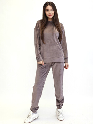 Купить Велюровый женский костюм с худи LINGERIE 170618 в Украина в Lingerie.ua - Одяг для дому та відпочинку, Фото 10