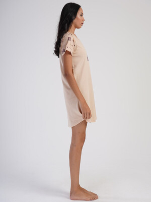 Купить Хлопковая домашняя туника с коротким рукавом VIENETTA 4010097048 в Украина в Lingerie.ua - Одяг для дому та відпочинку, Фото 5