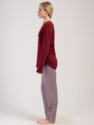 Купить Хлопковый домашний женский комплект VIENETTA 4033593626 в Украина в Lingerie.ua - Одяг для дому та відпочинку, Фото 3