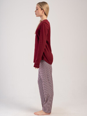 Купить Хлопковый домашний женский комплект VIENETTA 4033593626 в Украина в Lingerie.ua - Одяг для дому та відпочинку, Фото 6