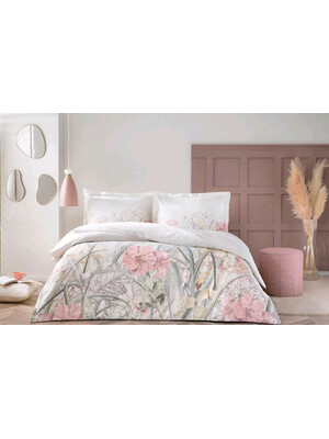 Купить Двуспальный комплект постельного белья TAC Saten Jessica в Украина в Lingerie.ua - Одяг для дому та відпочинку, Фото 2