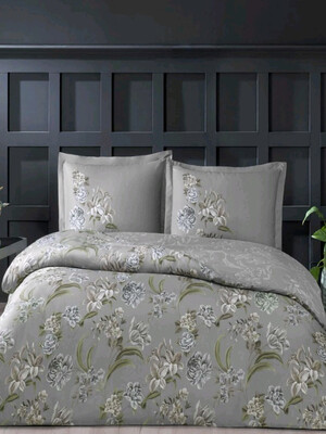 Купить Двуспальный комплект постельного белья TAC Saten Elodie в Украина