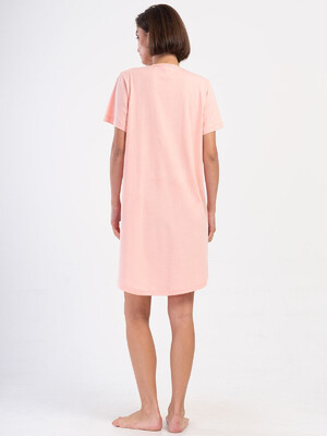 Купить Хлопковая туника большого размера с коротким рукавом VIENETTA 4053500000 в Украина в Lingerie.ua - Одяг для дому та відпочинку, Фото 13