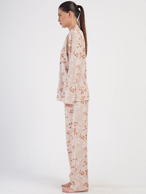 Купить Хлопковая женская классическая пижама большого размера VIENETTA 4031813487 в Украина в Lingerie.ua - Одяг для дому та відпочинку, Фото 2