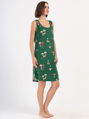 Купить Хлопковая туника на широких бретельках VIENETTA 4070360952 в Украина в Lingerie.ua - Одяг для дому та відпочинку, Фото 2