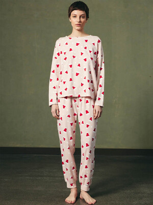 Купить Хлопковая женская пижама с длинным рукавом HAYS 40342 в Украина