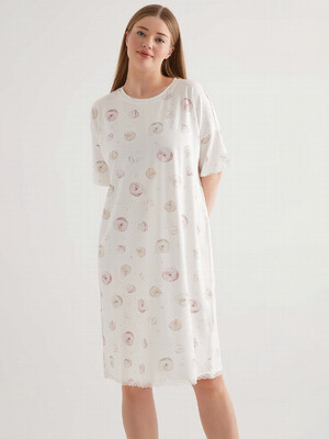 Купить Хлопковая женская туника большого размера HAYS 50468 в Украина в Lingerie.ua - Одяг для дому та відпочинку, Фото 3