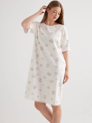 Купить Хлопковая женская туника большого размера HAYS 50468 в Украина в Lingerie.ua - Одяг для дому та відпочинку, Фото 6