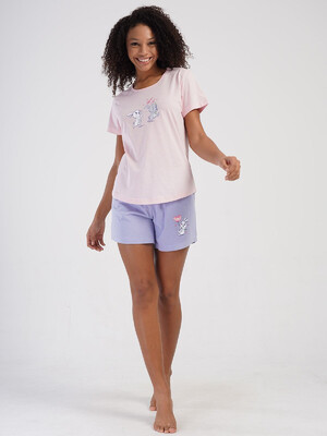 Купить Хлопковый комплект из футболки и шорт VIENETTA 4084090000 в Украина в Lingerie.ua - Одяг для дому та відпочинку, Фото 8