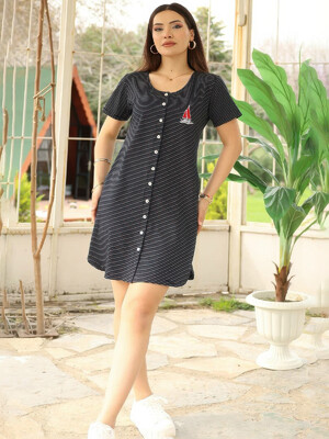 Купить Летнее платье на пуговицах с карманами JEN 05115 в Украина в Lingerie.ua - Одяг для дому та відпочинку, Фото 4