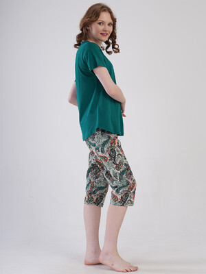 Купить Хлопковый летний комплект женский большого размера VIENETTA 4092150250 в Украина в Lingerie.ua - Одяг для дому та відпочинку, Фото 2