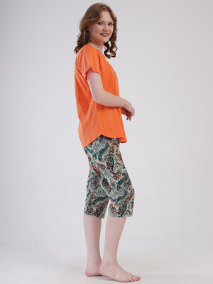 Купить Хлопковый летний комплект женский большого размера VIENETTA 4092150250 в Украина в Lingerie.ua - Одяг для дому та відпочинку, Фото 10