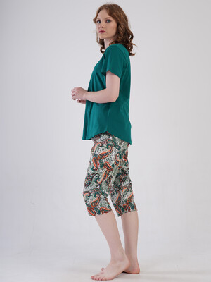 Купить Хлопковый летний комплект женский большого размера VIENETTA 4092150250 в Украина в Lingerie.ua - Одяг для дому та відпочинку, Фото 9