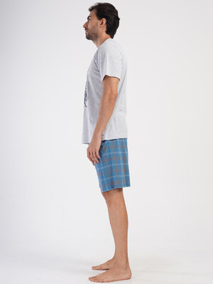 Купить Хлопковый летний комплект с шортами VIENETTA MAN 4051400256 в Украина в Lingerie.ua - Одяг для дому та відпочинку, Фото 2