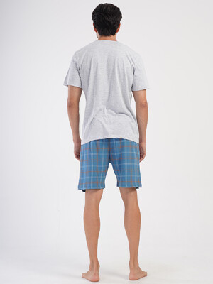 Купить Хлопковый летний комплект с шортами VIENETTA MAN 4051400256 в Украина в Lingerie.ua - Одяг для дому та відпочинку, Фото 11