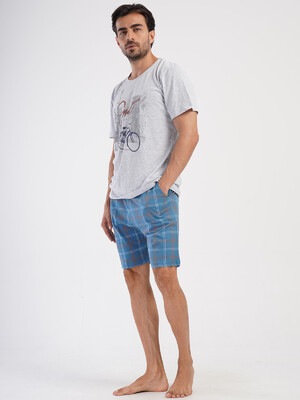 Купить Хлопковый летний комплект с шортами VIENETTA MAN 4051400256 в Украина в Lingerie.ua - Одяг для дому та відпочинку, Фото 10