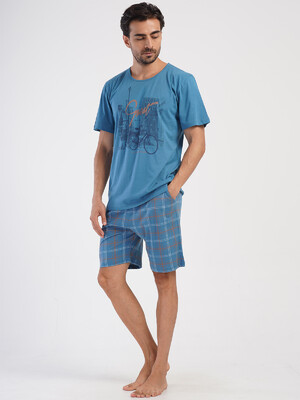 Купить Хлопковый летний комплект с шортами VIENETTA MAN 4051400256 в Украина в Lingerie.ua - Одяг для дому та відпочинку, Фото 5