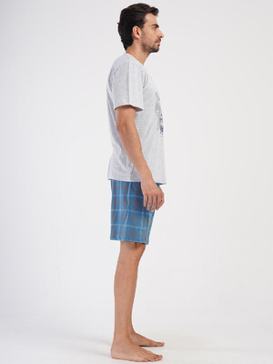 Купить Хлопковый летний комплект с шортами VIENETTA MAN 4051400256 в Украина в Lingerie.ua - Одяг для дому та відпочинку, Фото 3