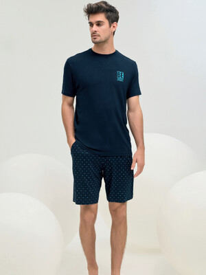 Купить Літній бавовняний комплект із коротким рукавом SVMAN 9607 в Украина