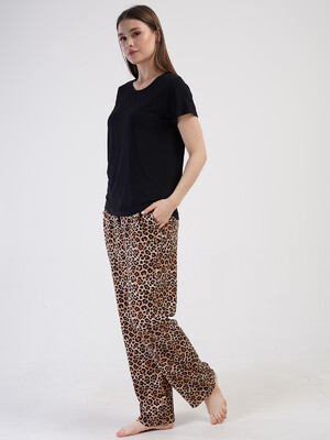 Купить Летний костюм женский с леопардовым принтом VIENETTA 4100550944 в Украина в Lingerie.ua - Одяг для дому та відпочинку, Фото 4