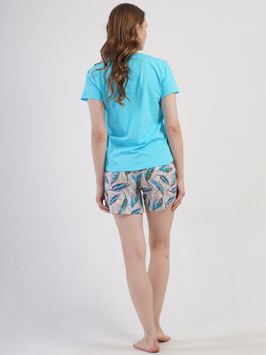 Купить Хлопковый комплект с шортами VIENETTA 4082148866 в Украина в Lingerie.ua - Одяг для дому та відпочинку, Фото 6