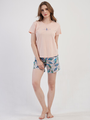 Купить Хлопковый комплект с шортами VIENETTA 4082148866 в Украина в Lingerie.ua - Одяг для дому та відпочинку, Фото 14